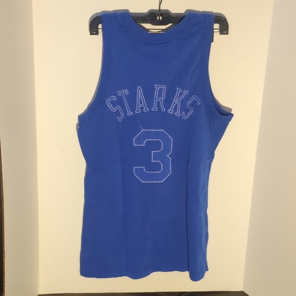 NWT Mitchell & Ness Washed Out Swingman New York Knicks John Starks Jersey Small - Picture 10 of 10